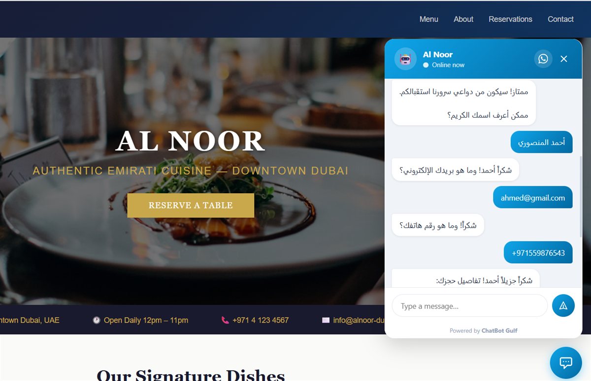 Conversation in Arabic